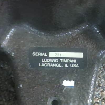 Ludwig Timpani Sizes 32",29",26",23 - Copper image 2