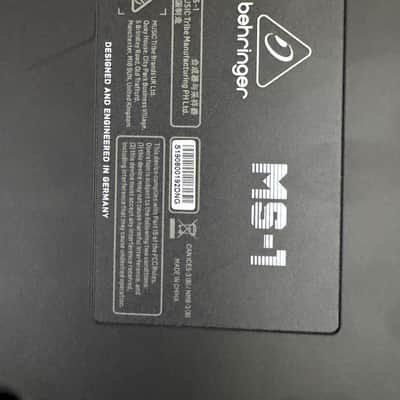 Behringer MS-1 / MS-101 Analog Synthesizer 2019 - Present - Black image 3