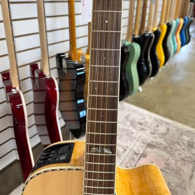 Takamine GD74CE Unison 12-String Acoustic-Electric Guitar - Natural image 3