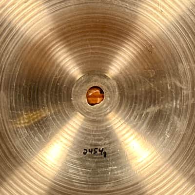 20" Paiste Formula 602 Pre-Serial 1960s Ride Cymbal 2454g *Video Demo* image 7