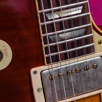 Gibson CS Murphy Lab 1959 Les Paul Standard Reissue Light Aged 2025 - Royal Tea Burst image 10