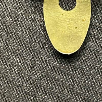 Set of 6 Vintage Dunlop Pat. Pend. Metal Fingerpicks 1940s-50s - Nickel image 5
