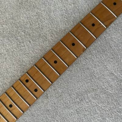 Strat Style Roasted Maple Guitar Neck image 3