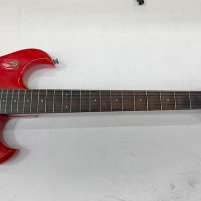 Electra Westone X185 Phoenix Red 1984 Electric Guitar signed by Keb' Mo' House of Blues as-is image 4