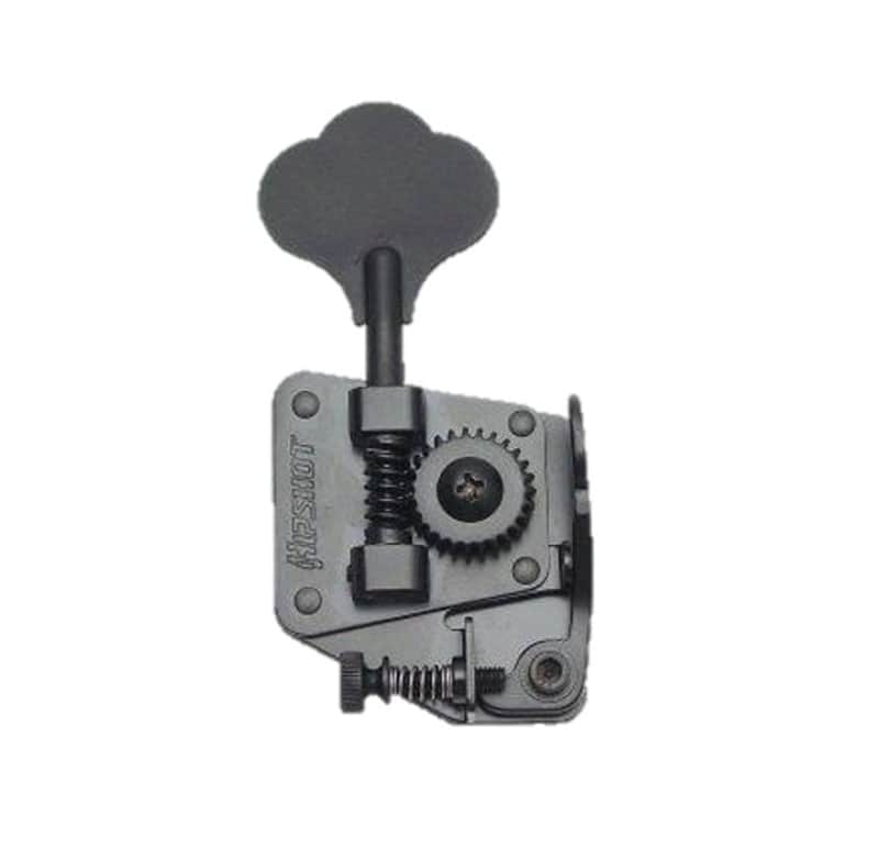 Hipshot 20200B BT2 Bass Extender Clover Key For Vintage Fender Black image 1