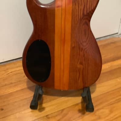 Cort Neck-Thru Early 80s Natural Wood Grain Electric Guitar image 14