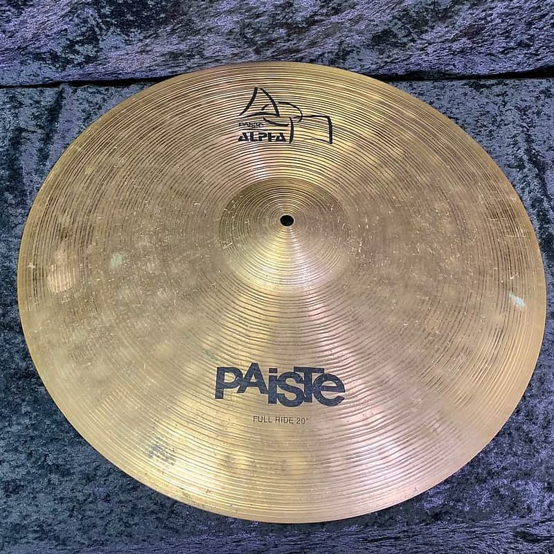 Paiste 20" Alpha Full Ride Cymbal image 1