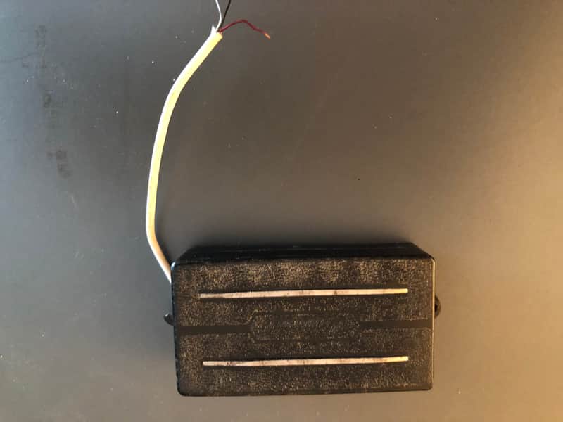Bill Lawrence twin rails humbucker pickup late 20'th century - black image 1