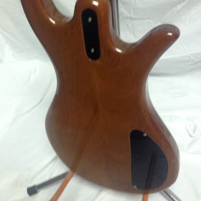 Piece Mill Carvin / Ed Roman Kramer / Metal Fork Headstock LEFTY Bass Guitar image 9