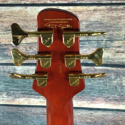 Spector Euro6 LX Ultra Amberburst with hard shell case image 7