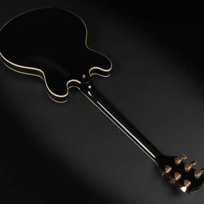 1989 Gibson ES-347 S - Ebony | USA Vintage Post Norlin Era Custom Semi-Hollow Bill Lawrence The Original HB-R HB-L Humbucker Pickups Coil Split | OHSC image 14
