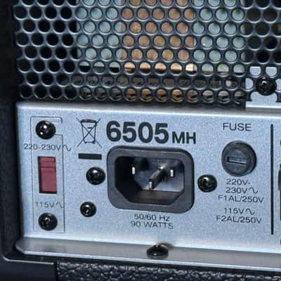 Peavey Amp Stack 6505 MH & 112- 6 1x12” Cab 2025 - Black image 20