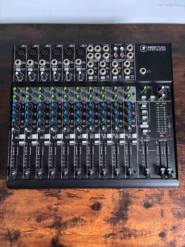 Mackie 1402VLZ4 14-Channel Mic / Line Mixer 2014 - Present - Black image 1