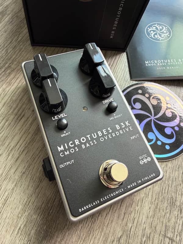 Darkglass Electronics Microtubes B3K V2 CMOS Bass Overdrive 2018 - Present - Black image 1