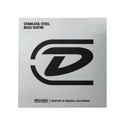 Dunlop DBSBS45105 Super Bright Stainless Steel Bass Strings - Medium (45-105)