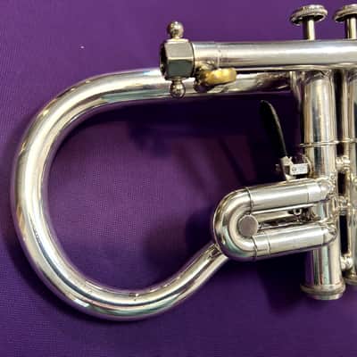 RARE Getzen Eterna Silver Plated Eb Cornet image 3