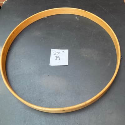 Ludwig 22" Thermogloss Bass Drum Hoops - 70s/80s Vintage imagen 5