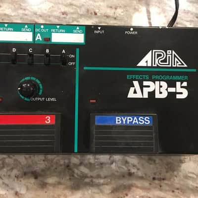 Aria APB-5 Effects Programmer Pedal / Power Supply Rare Vintage Bypass Looper image 3
