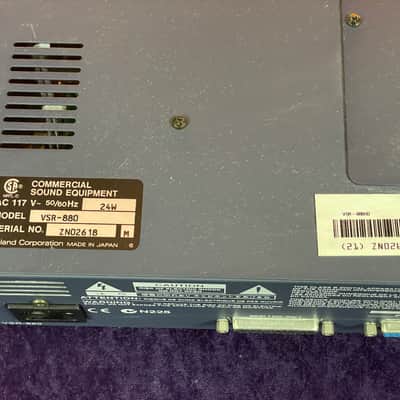 Roland VSR-880 Rackmount 8-track rackmount hard disk recorder image 11
