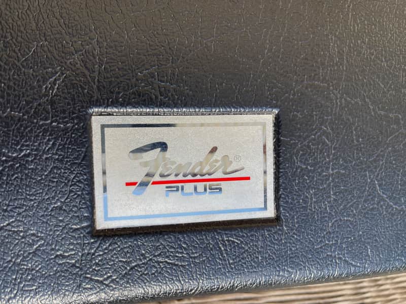 Fender "PLUS" Molded Electric Guitar Case 90's image 1