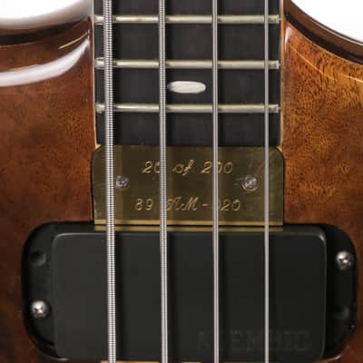 1989 Alembic 20 Year Anniversary Bass Owned by Jason Newsted image 10
