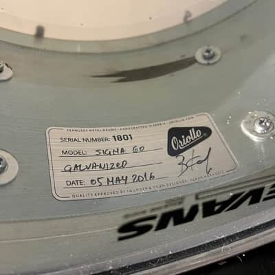 Oriollo Sigma 60 5/3/5 CAST STEEL - Snare Drum image 9
