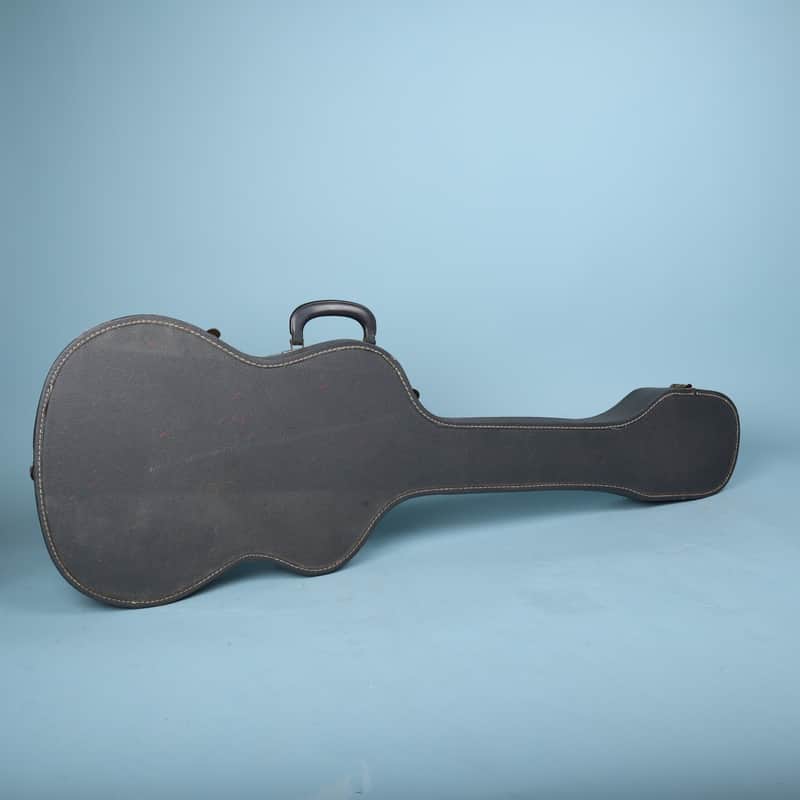 Immagine Vintage Hagstrom H-8 8 String Bass Guitar Hardshell Case Orange Interior - 1