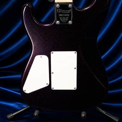 Charvel Super Strat Style HH mid-2000s - Black Cherry Metallic / Sparkle Burst - Electric Guitar image 3