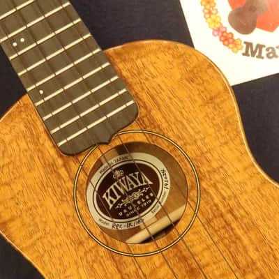 Kiwaya KPC-1K / HG Solid High Grade Hawaiian Koa Concert Ukulele #5350 image 10