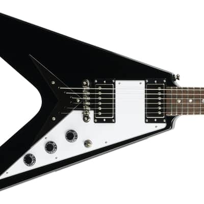 Epiphone Flying V Electric Guitar Ebony Black image 1