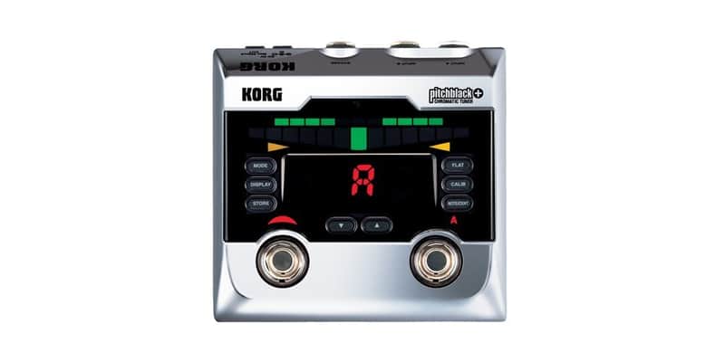 Korg PB02 Pitchblack+ Plus Chrome Chromatic Pedal Tuner Limited Edition NEW image 1