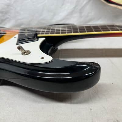 Mosrite The Ventures 12-string Guitar with Case 1966 - Sunburst image 14