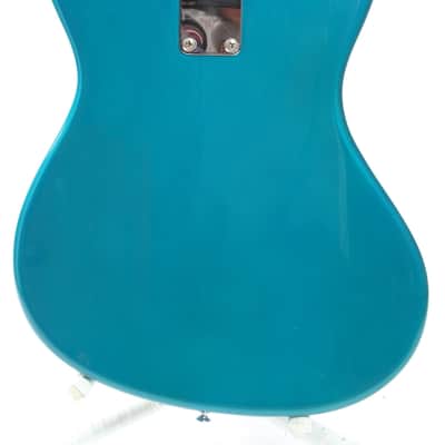1990s Mosrite The Ventures MK1 Short Scale blue metallic image 7