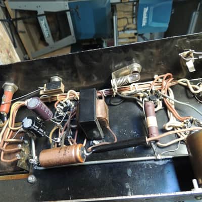 Gibson E-150 1935/36, First Version, Vintage Tube Amplifier, Charlie Christian Era, Original and Working image 8