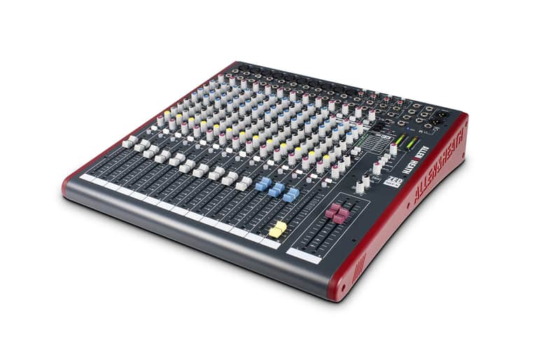 Allen & Heath ZED-16FX | 10 Mono Mic Line 3 Stereo Input Neutrik XLR Mic 1/4 Inch USB FX Mixer image 1