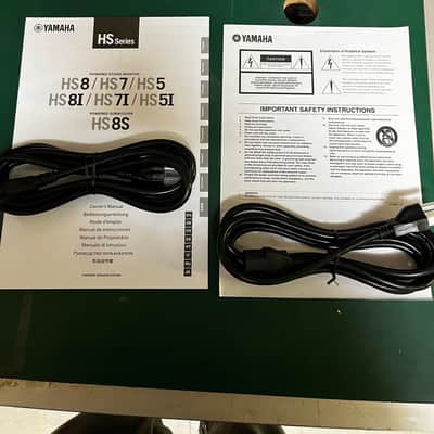 Yamaha HS5 5" Powered Studio Monitor (Pair) - Black image 2