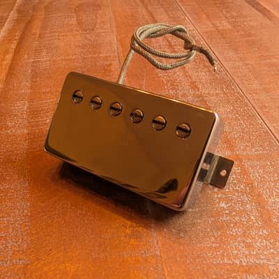 Gibson Humbucker Guitar Pickup 490T 2000s 8.16K Chrome Covered image 3