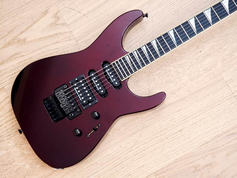1997 Jackson SL1 USA Soloist Dark Cranberry Red w/ Stainless Steel