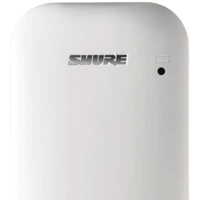 Shure ULXD6W/O=-H50 White Omni wireless boundary microphone for ULXD and QLXD. Includes AA Alkaline Batteries image 4
