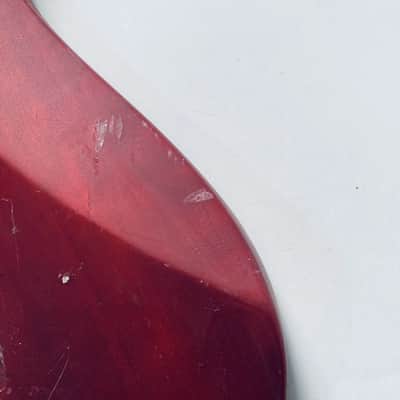 Red DIY HH Guitar Basswood Body image 7