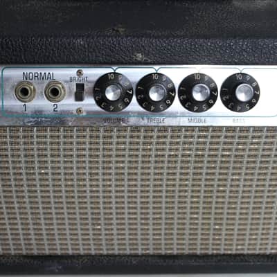 Fender Bassman 100 2-Channel 100-Watt Guitar Amp Head 1970s - Silverface image 3