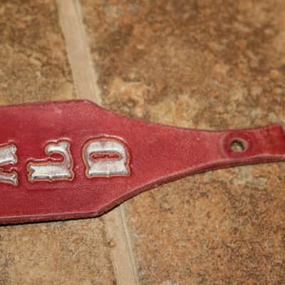 Handmade Vintage leather strap "McDonald" image 13