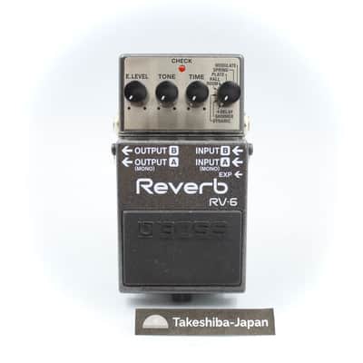 Boss RV-6 Reverb Guitar Effect Pedal D3I7797 image 1