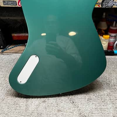 Redeemed Guitars DeVille 2024 - Inverness Green, Jazzmaster meets non-reverse Firebird image 15