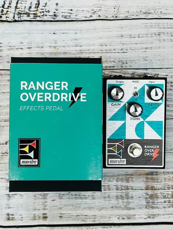 Maestro Ranger Overdrive Effects Pedal image 1
