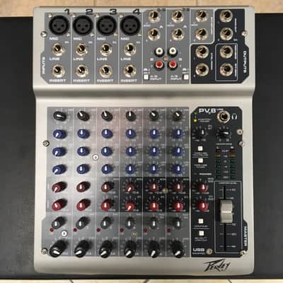 Peavey PV8 USB 8 Channel Mixer | Reverb
