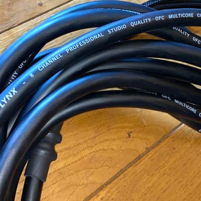 Custom Lynx 8 way loom unbalanced jack 10m 2023 - Black image 4
