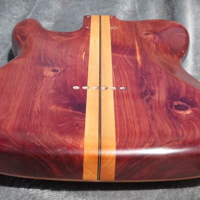 Babik Custom Telecaster Style body, Long board style, Canary wood  on Cedar Light weight, Handmade 2026 image 11