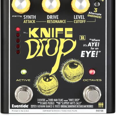 Eventide Knife Drop Suboctave Fuzz Synth Pedal image 1