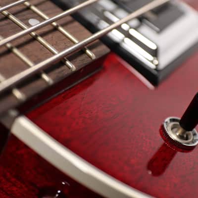 Guild GSR M-85 II Bass (USA Limited Edition, Only 25 Made) - Cherry Red image 5